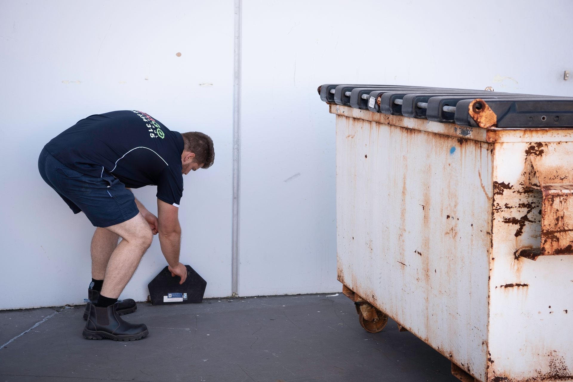 Rodent bait placement in roof void